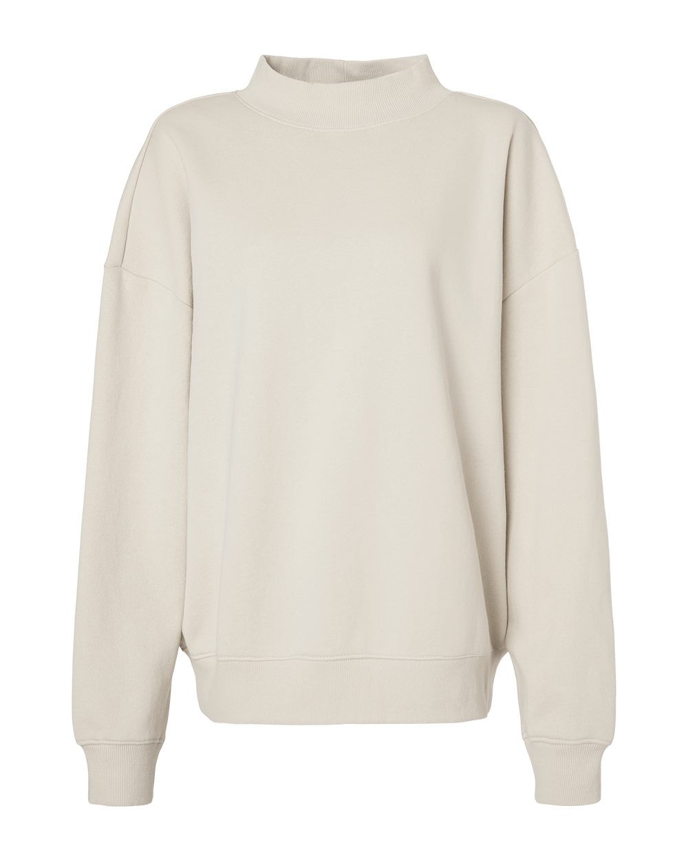 Independent Trading Co. Women's Midweight Mock Neck Sweatshirt IND280MOCK