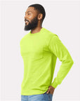 Gildan Unisex Ultra Cotton® Long Sleeve Pocket T-Shirt 2410
