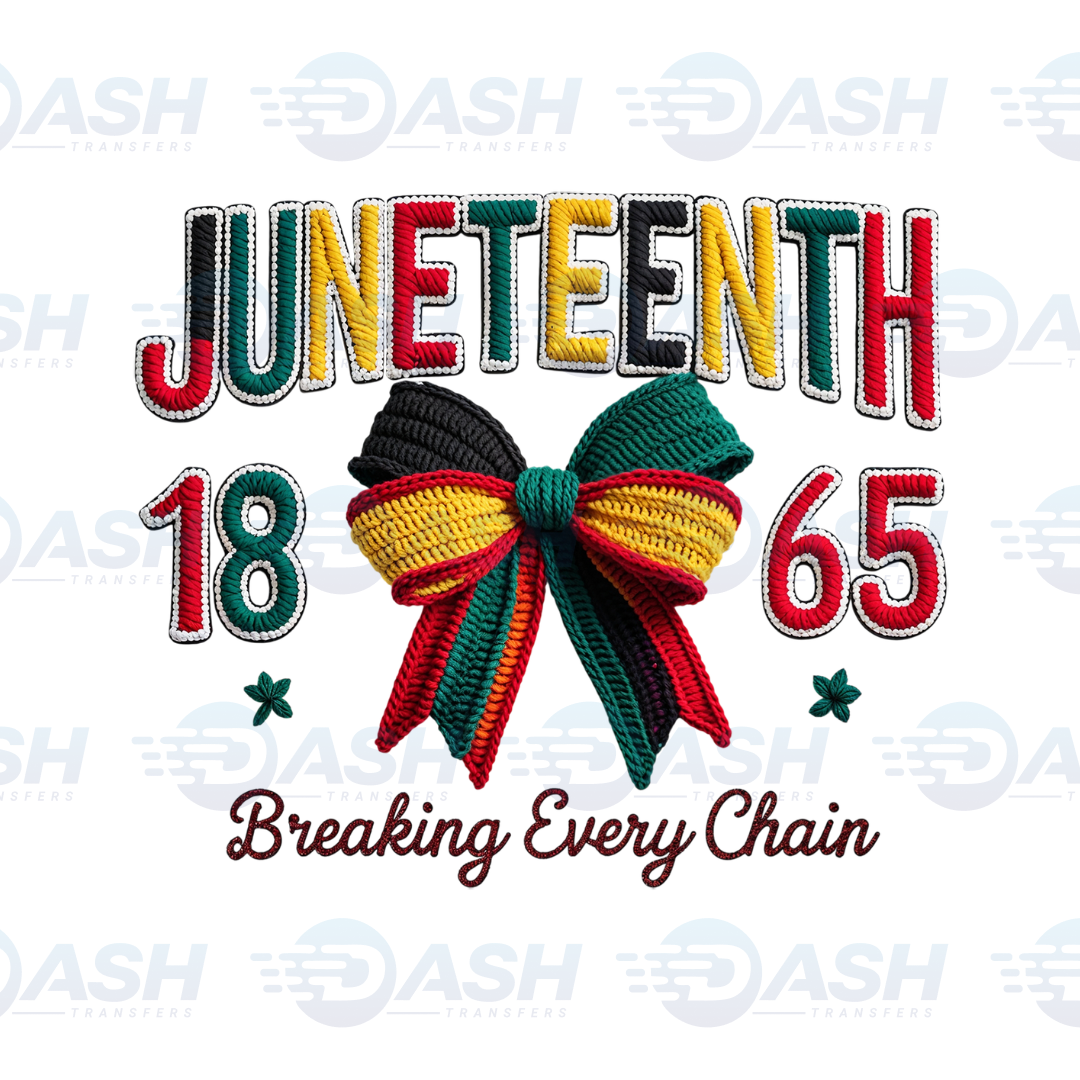 22x48 Inches Juneteenth Gang sheet