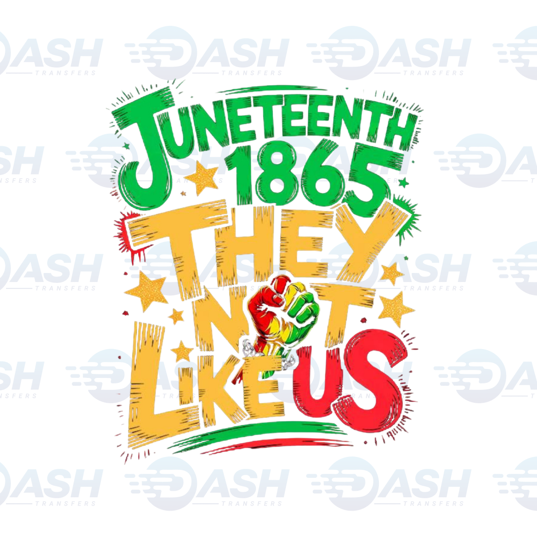 22x48 Inches Juneteenth Gang sheet