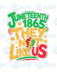 22x48 Inches Juneteenth Gang sheet