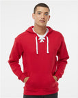 J. America Men's Sport Lace Hooded Sweatshirt 8830