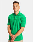 Hanes Men's EcoSmart® Jersey Polo 054X