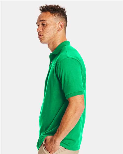 Hanes Men's EcoSmart® Jersey Polo 054X