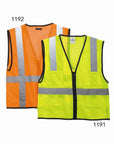 Kishigo Unisex Economy Mesh 6-Pocket Vest 1191-1192