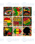 22x48 Inches Juneteenth Gang sheet