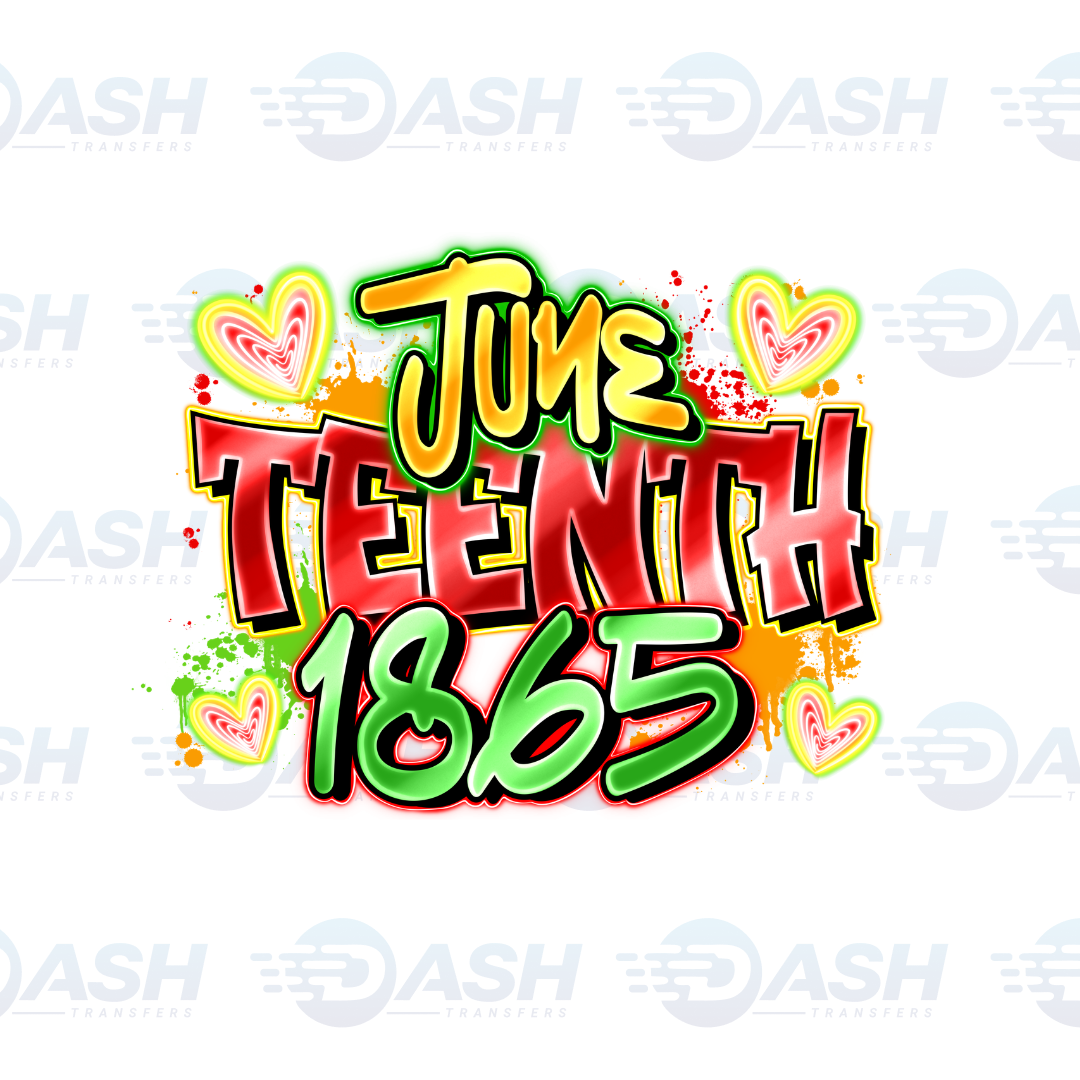 22x48 Inches Juneteenth Gang sheet