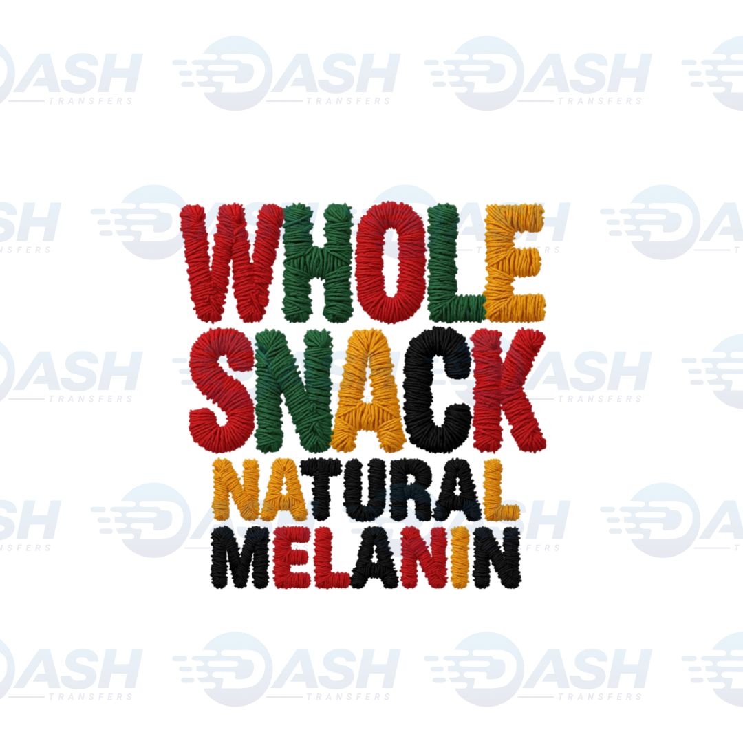 Whole Snack Natural Melanin