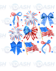 22x48 Inches 4th of July Gang sheet