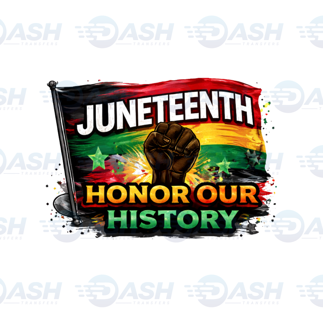 22x48 Inches Juneteenth Gang sheet