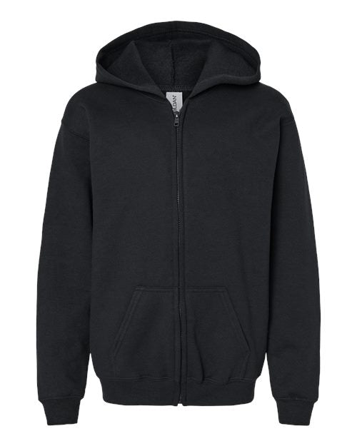 Gildan Youth Heavy Blend™ Full-Zip Hooded Sweatshirt 18600B
