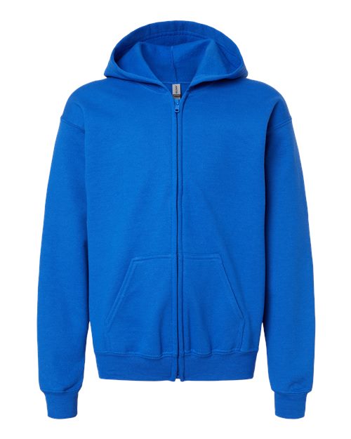 Gildan Youth Heavy Blend™ Full-Zip Hooded Sweatshirt 18600B