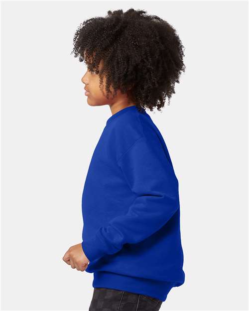 Hanes Youth EcoSmart® Crewneck Sweatshirt P360