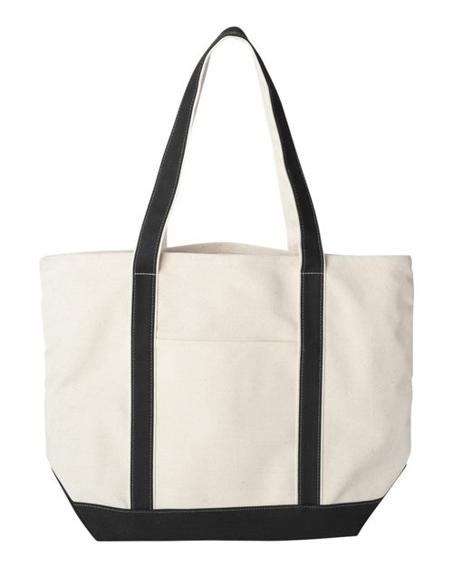 Liberty Bags Carmel Classic XL Cotton Canvas Resort Tote 8872