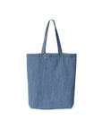 Liberty Bags Cotton Denim Gusseted Tote Bag 7761A