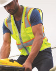 Kishigo Unisex Premium Brilliant Series® Heavy-Duty Class 2 Vest 1510-1511
