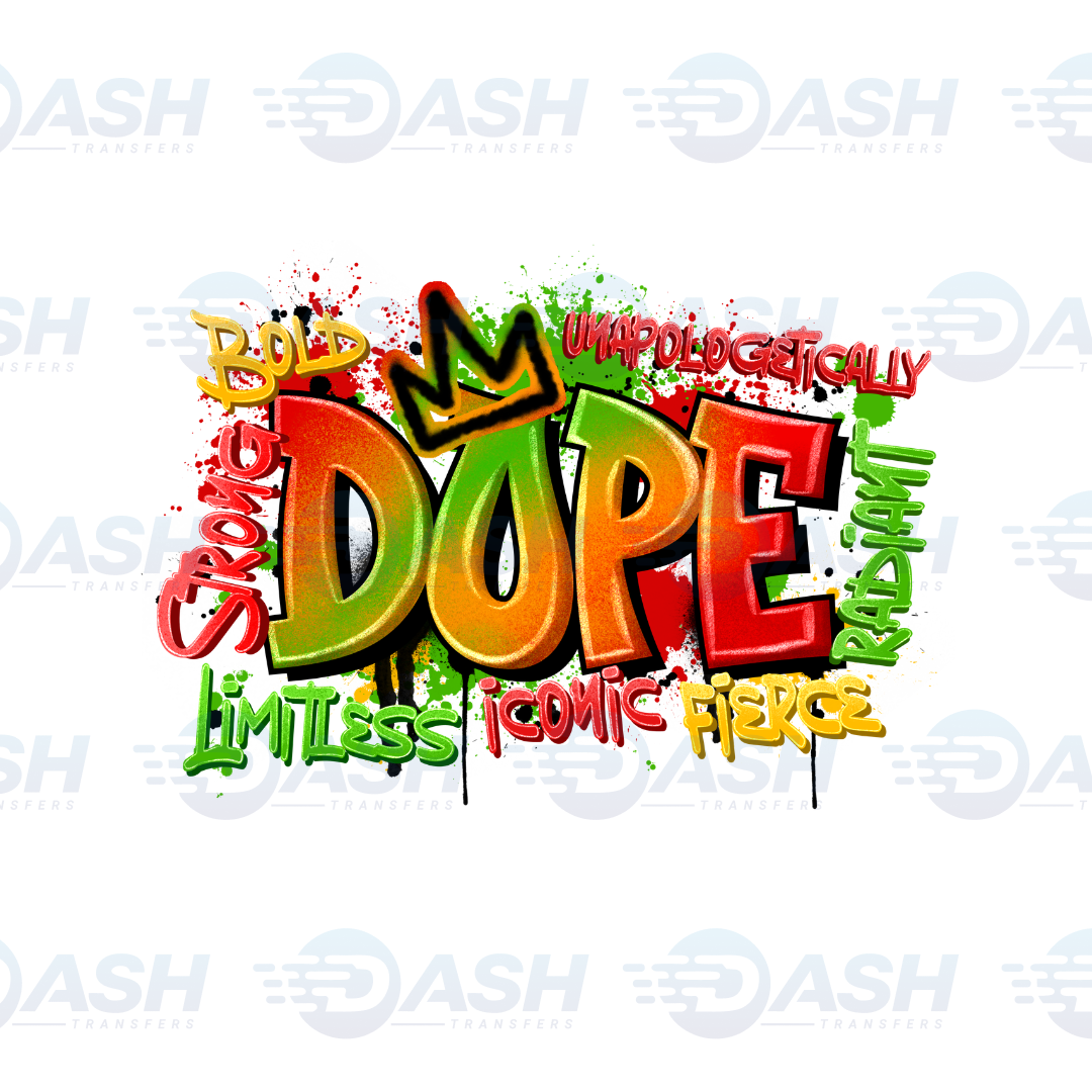 Bold Unapologetically Dope