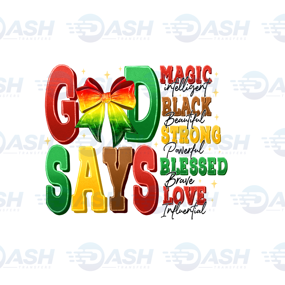God Says