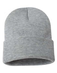 Sportsman 12" Solid Cuffed Beanie SP12