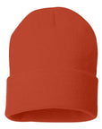 Sportsman 12" Solid Cuffed Beanie SP12