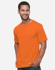 Bayside Unisex USA-Made Midweight Pocket T-Shirt 5070