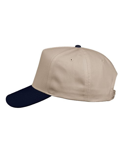 Valucap Five-Panel Twill Cap 8869