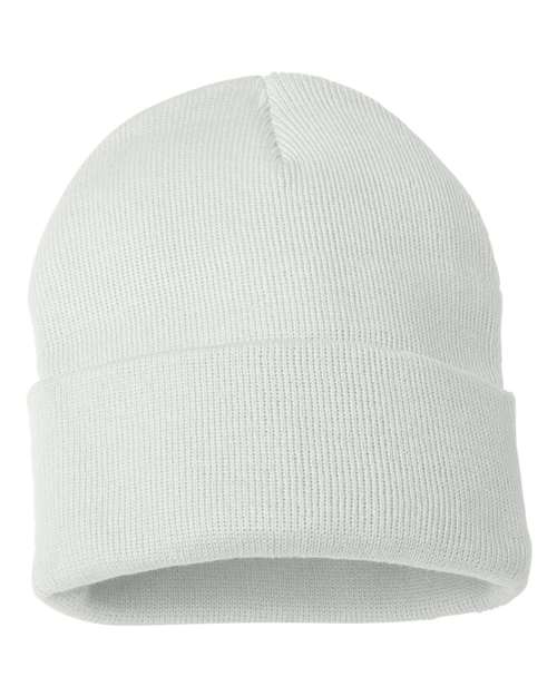 Sportsman 12" Solid Cuffed Beanie SP12