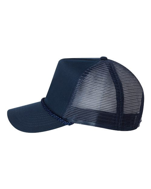 Valucap Five-Panel Trucker Cap 8804H