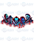 22x48 Inches Halloween Gang sheet