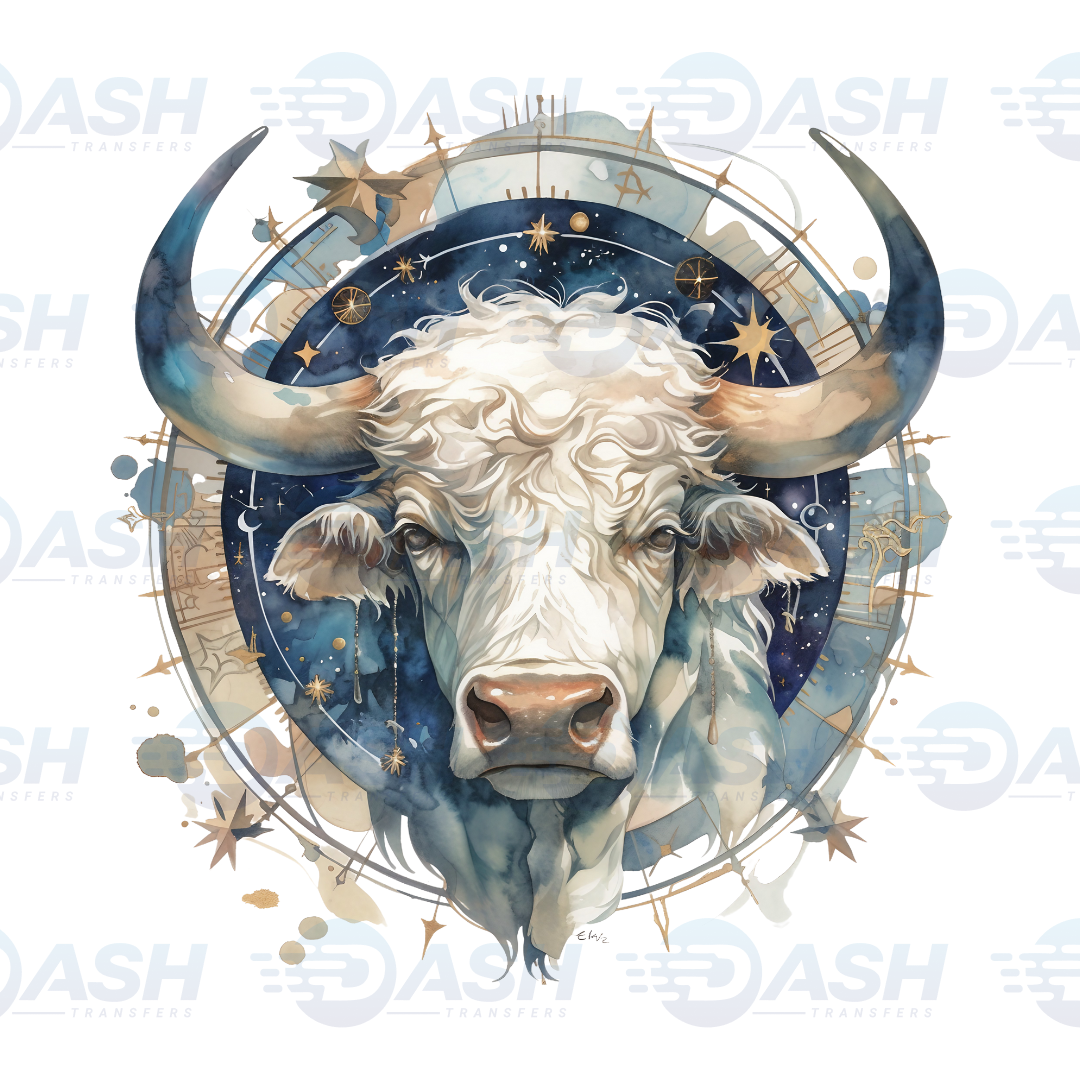 22x48 Inches Taurus Zodiac Gang sheet