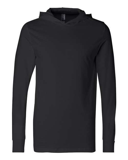 BELLA + CANVAS Unisex Jersey Hooded Long Sleeve Tee 3512