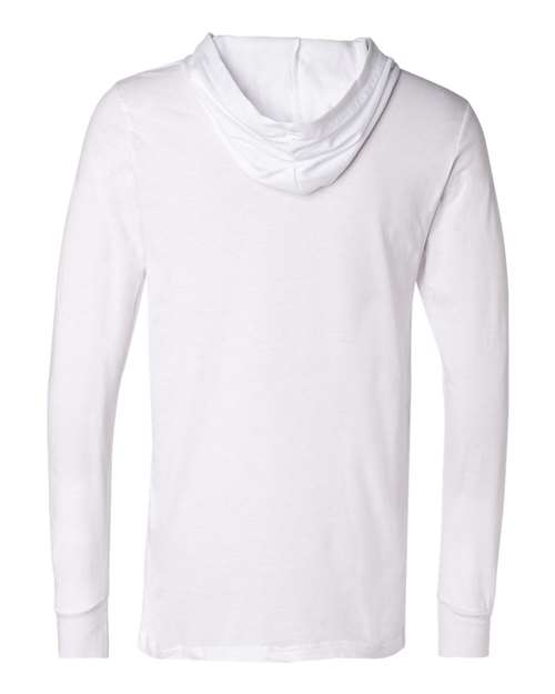 BELLA + CANVAS Unisex Jersey Hooded Long Sleeve Tee 3512
