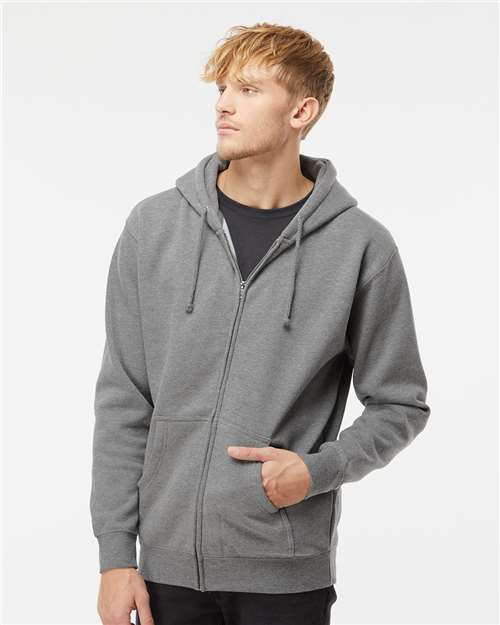 Independent Trading Co. Unisex Heavyweight Full-Zip Hooded Sweatshirt IND4000Z