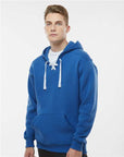 J. America Men's Sport Lace Hooded Sweatshirt 8830