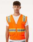 Kishigo Unisex Ultra-Cool™ Multi-Pocket Vest 1195-1196