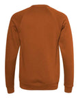 BELLA + CANVAS Unisex Sponge Fleece Raglan Crewneck Sweatshirt 3901