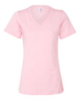 BELLA + CANVAS Women’s Relaxed Jersey V-Neck Tee 6405