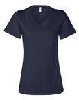 BELLA + CANVAS Women’s Relaxed Jersey V-Neck Tee 6405