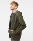 Independent Trading Co. Unisex Midweight Full-Zip Hooded Sweatshirt SS4500Z