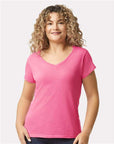 Gildan Women's Softstyle® V-Neck T-Shirt 64V00L