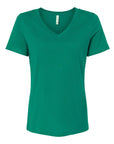 BELLA + CANVAS Women’s Relaxed Jersey V-Neck Tee 6405