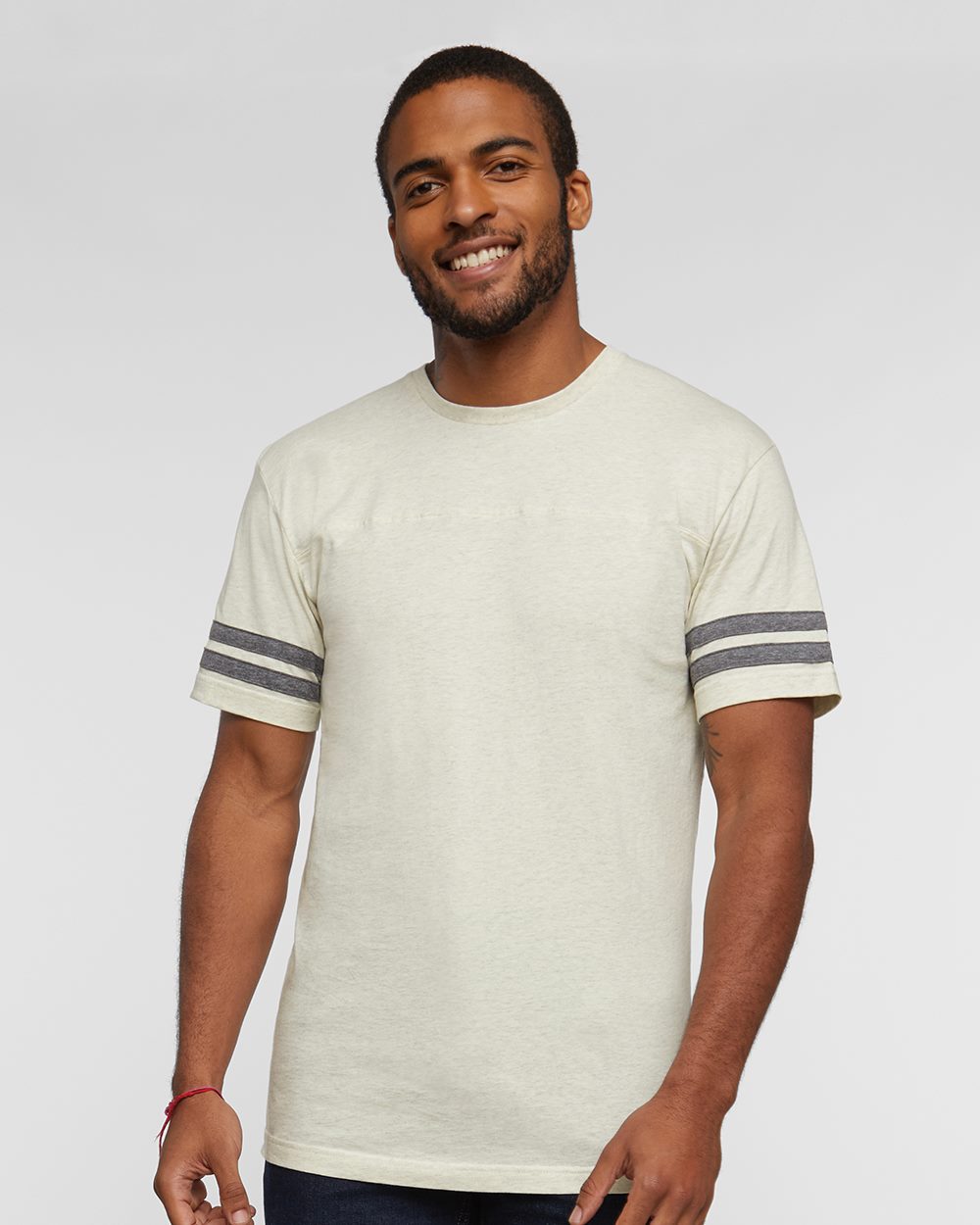 LAT Unisex Football Fine Jersey Tee 6937
