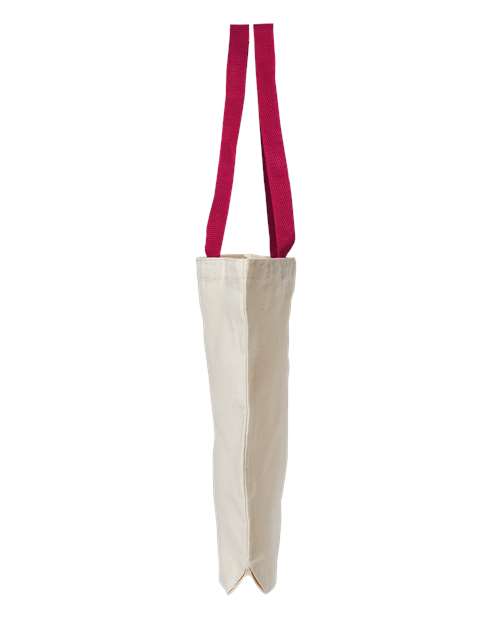 Liberty Bags Natural Tote with Contrast-Color Handles 8868