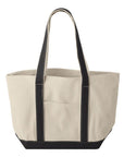 Liberty Bags Windward Large Cotton Canvas Classic Resort Tote 8871