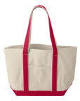 Liberty Bags Windward Large Cotton Canvas Classic Resort Tote 8871