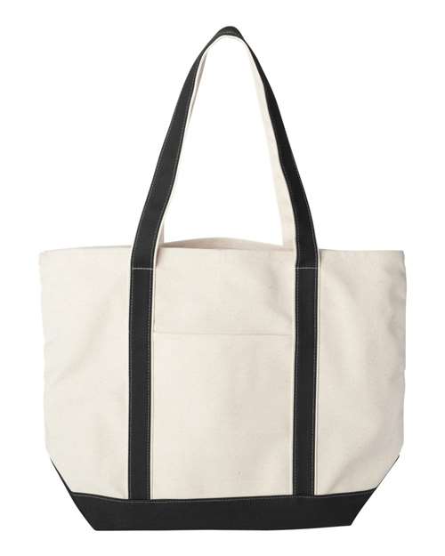 Liberty Bags Carmel Classic XL Cotton Canvas Resort Tote 8872