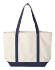 Liberty Bags Carmel Classic XL Cotton Canvas Resort Tote 8872