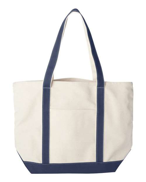 Liberty Bags Carmel Classic XL Cotton Canvas Resort Tote 8872