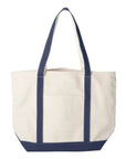 Liberty Bags Carmel Classic XL Cotton Canvas Resort Tote 8872