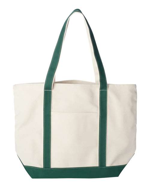 Liberty Bags Carmel Classic XL Cotton Canvas Resort Tote 8872